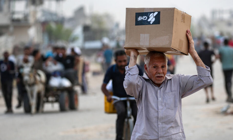 الرابط الإغاثي الموحد للمساعدات الإنسانية في غزة وشمال القطاع